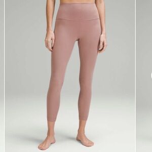 Lululemon Align High-Rise 25” Leggings Twilight Rose 6